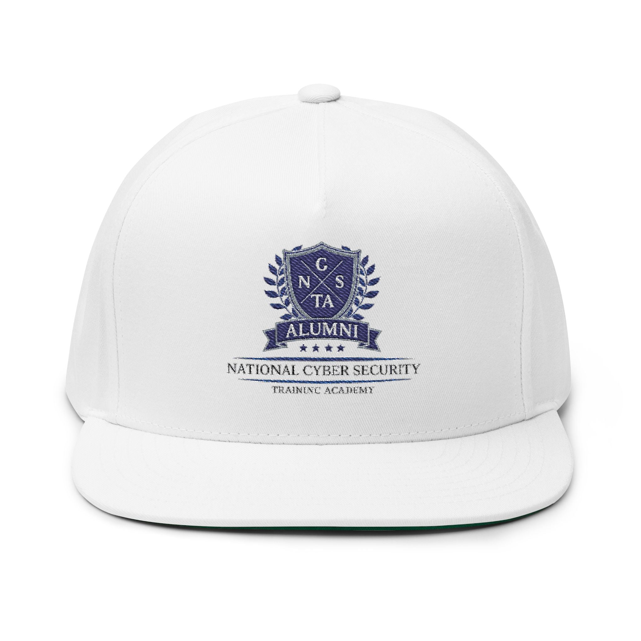 National Cyber Security Alumni - Embroidered Flat Bill Cap