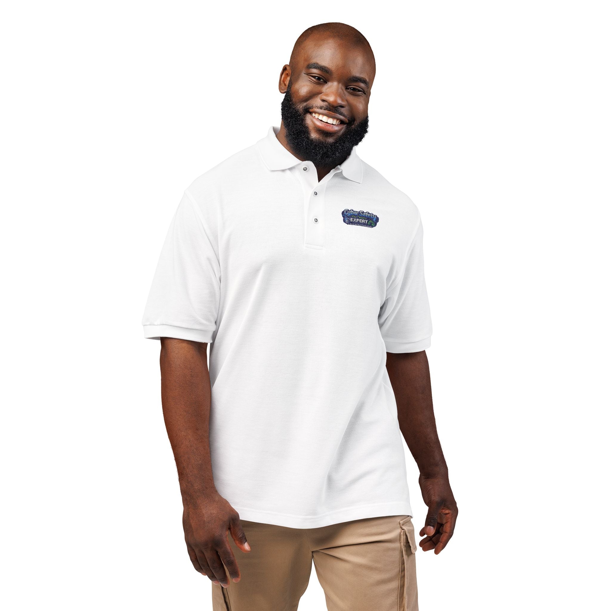 Parent Security Expert Polo Shirt – Professional Online Safety Apparel