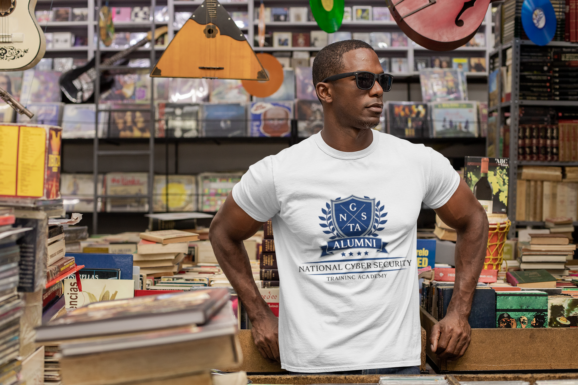 Alumni Tee - National Cyber Security Training Academy Crest